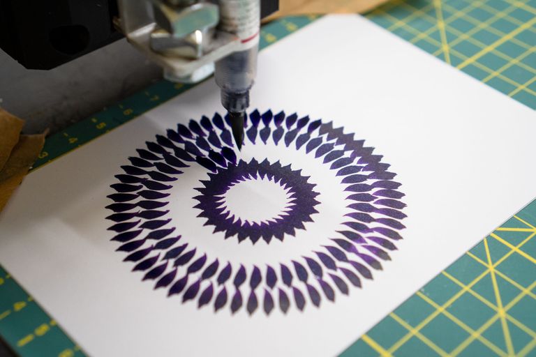 Artwork from project The Drawing Machine